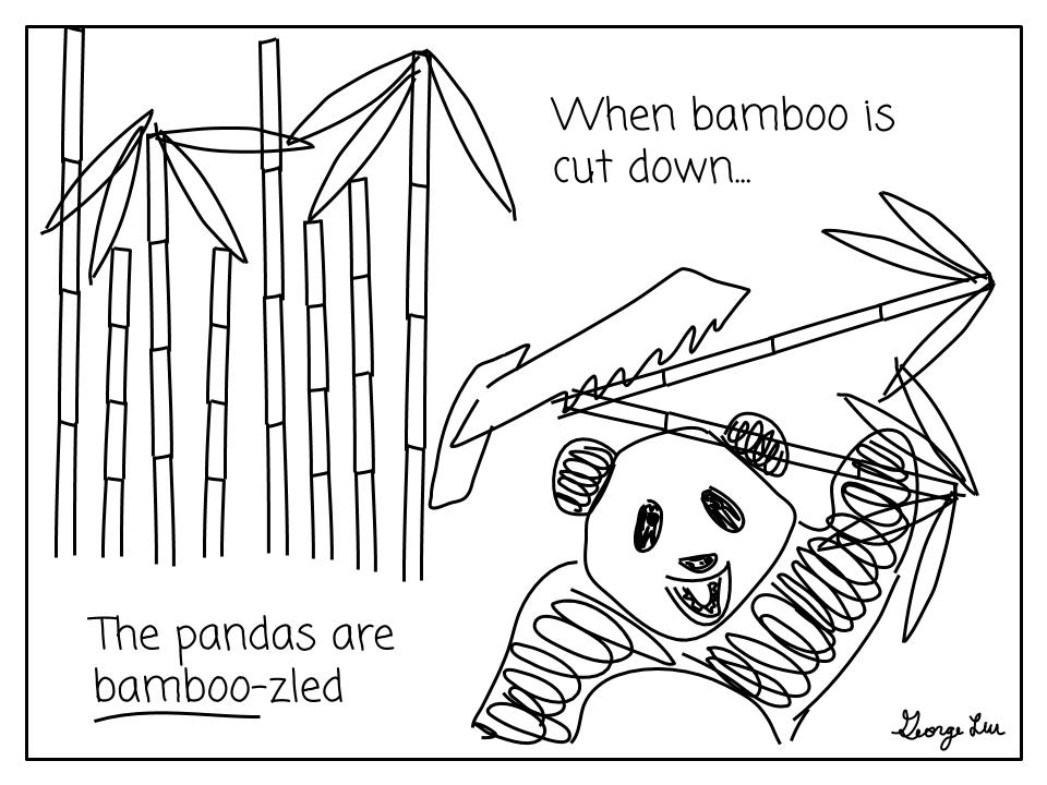 Cover photo for Punderline 52: When pandas get tricked... Cover photo for Punderline 52: When pandas get tricked...